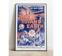 This Island Earth/King Size Repro Poster - 36"x24" - Slightly Larger Than A1 - Bring Your Walls To Life !! / MP3682