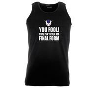 This Isn't Even My Final Form, Unisex Athletic Vest - Black XL (44-46")