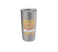 This Isn't Getting Old My Back Just is Aging Spine - Stainless Steel Insulated Tumbler