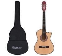 This Item- 12 pcs Western Acoustic Cutaway Guitar Set with 6 Strings 38-Nice