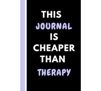 This journal is cheaper than therapy: A safe space for overthinking, doodles, and emotional damage