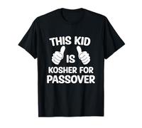 This Kid is Kosher for Passover Funny Pesach Jewish Holiday T-Shirt