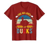 This Kid Loves Ducks Boys and Girls Duck Gift T-Shirt