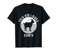 This kid loves goats funny quote for goat lovers and owners T-Shirt
