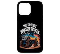 This Kid Loves Monster Trucks Case for iPhone 13 Pro Max