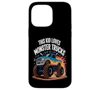 This Kid Loves Monster Trucks Case for iPhone 14 Pro Max