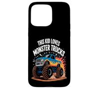 This Kid Loves Monster Trucks Case for iPhone 15 Pro Max