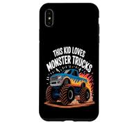 This Kid Loves Monster Trucks Case for iPhone XS Max