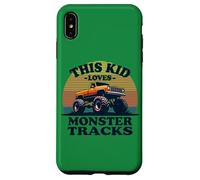 This Kid Loves Monster Trucks For Men And Boys Case for iPhone XS Max