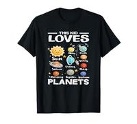 This Kid Loves Planets Solar System Cute Space T-Shirt