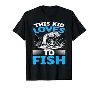 This Kid Loves To Fish I Fishing T-Shirt