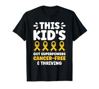 This Kid's Got Superpowers Cancer-Free & Thriving T-Shirt