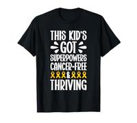 This Kid's Got Superpowers Cancer-Free & Thriving T-Shirt