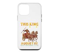 This King Was Born On August 02 Happy Birthday To Me You Case for iPhone 12 mini
