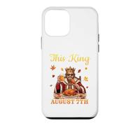 This King Was Born On August 7th Happy Birthday To Me Drink Case for iPhone 12 mini