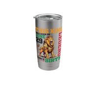 This King was Born On June 29 A Legend Since Birthday Lion Stainless Steel Insulated Tumbler
