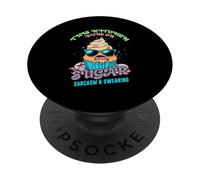 THIS KITCHEN RUNS ON SUGAR SARCASM AND SWEARING PopSockets Adhesive PopGrip