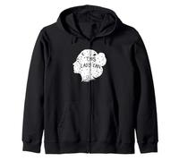 This Lady Can Feminist Motivational Quote Womens Rights Zip Hoodie