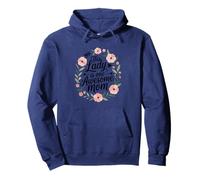 This Lady Is One Awesome Mom Mothers Day Love Pullover Hoodie