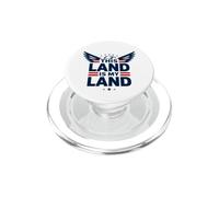 This Land is My Land Patriotic Eagle PopSockets PopGrip for MagSafe