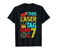 This Laser Tag King is 7 Years Shirts & Lasertag Gift T-Shirt