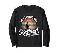 This Legend Has Retired 2026 Gone Fishing Long Sleeve T-Shirt
