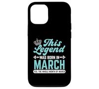 This Legend Is Born In March Whole Month Case for iPhone 12/12 Pro