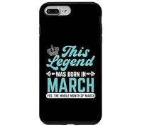 This Legend Is Born In March Whole Month Case for iPhone 7 Plus/8 Plus