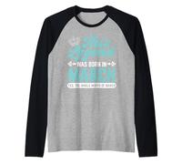 This Legend is Born in March Whole Month Raglan Baseball Tee
