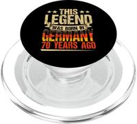 This Legend Was Born In Germany 70 Years Ago 70th Birthday PopSockets PopGrip for MagSafe
