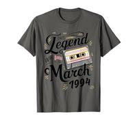 This Legend Was Born In March 1994 Awesome Man Birthday T-Shirt