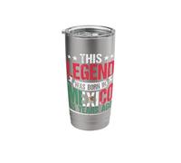 This Legend was Born in Mexico 65 Years Ago 65th Birthday Stainless Steel Insulated Tumbler