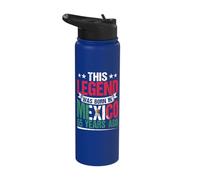 This Legend was Born in Mexico 65 Years Ago 65th Birthday Stainless Steel Insulated Water Bottle