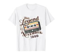 This Legend was Born in November 1999 Awesome Man Birthday T-Shirt