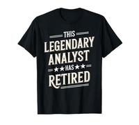 This Legendary Analyst Has Retired Shirt for Analysts T-Shirt