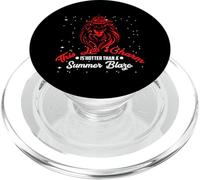 THIS LEO CHARM IS HOTTER THAN A SUMMER BLAZE PopSockets PopGrip for MagSafe