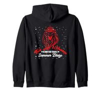 THIS LEO CHARM IS HOTTER THAN A SUMMER BLAZE Zip Hoodie