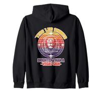 THIS LEO SHINES BRIGHTER THAN A VEGAS SIGN Zip Hoodie