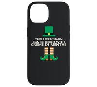This Leprechaun Can Be Bribed With Creme De Menthe Paddy Day Case for iPhone 14