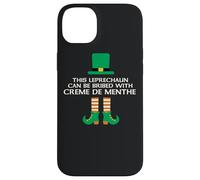 This Leprechaun Can Be Bribed With Creme De Menthe Paddy Day Case for iPhone 14 Plus