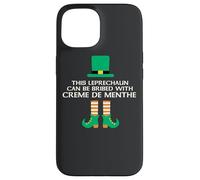 This Leprechaun Can Be Bribed With Creme De Menthe Paddy Day Case for iPhone 15