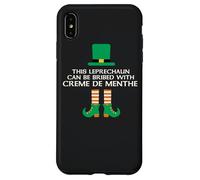 This Leprechaun Can Be Bribed With Creme De Menthe Paddy Day Case for iPhone XS Max