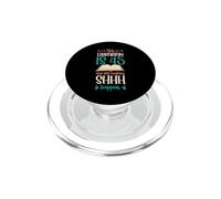 This Librarian Is 45 And Still Making Shhh Happen Birthday PopSockets PopGrip for MagSafe