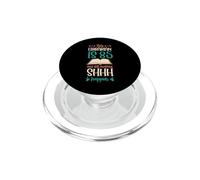 This Librarian Is 85 And Still Making Shhh Happen Birthday PopSockets PopGrip for MagSafe