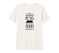 This Librarian is 95 and Still Making Shhh Happen Birthday Premium T-Shirt