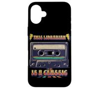 This Librarian Is A Classic Cassette Tape Retro Music Case for iPhone 16 Plus