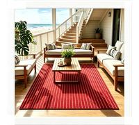 This lightweight, foldable outdoor rug can be easily unfolded to create a comfortable relaxation corner,whether for RV travel, beach vacations,backyard picnics,or outdoor camping