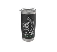 This Limp is Sponsored By Uric Acid Gout Sufferer Stainless Steel Insulated Tumbler