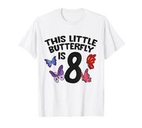 This Little Butterfly is 8 T-Shirt