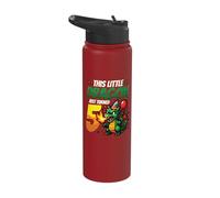 This Little Dragon Just Turned 5 - 5th Birthday Stainless Steel Insulated Water Bottle
